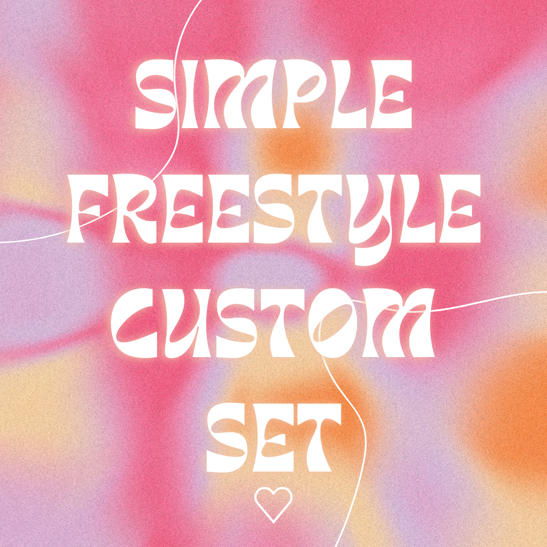 Simple Freestyle Set ✮⋆˙