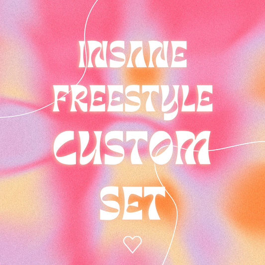 Insane Freestyle Custom Set ☆⋆｡𖦹°‧★